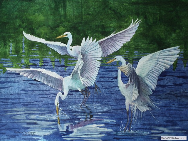 Three Herons